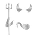 thumbnail image 1 of Langgg 3D Angel car patron car stickers Little Devil Demon Decal Sticker, 1 of 1