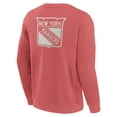 thumbnail image 3 of Men's Fanatics Red New York Rangers Elements Future Ground Lettering Pullover Sweatshirt, 3 of 3
