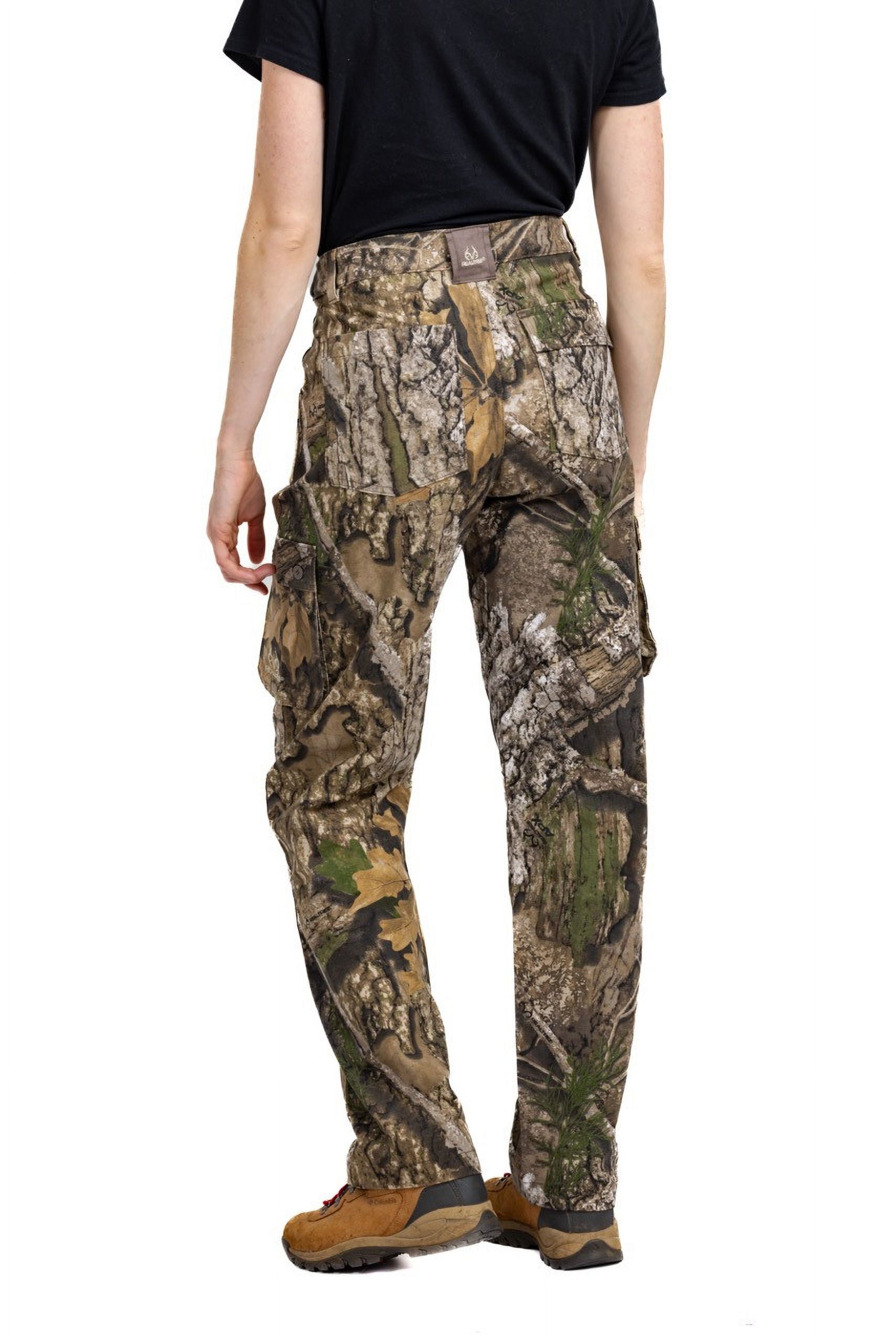 Realtree Women's APX Camo 6-Pocket Cargo Hunting Pants | Durable, Lightweight Outdoor Appare | Size M