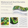 thumbnail image 4 of Colorful Frogs and Butterflies Picnic Blankets Extra Large 78"x78" Beach Blanket Waterproof Sandproof Outdoor Mat for Camping Travel Park, 4 of 6