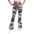 thumbnail image 2 of Piuwrlz Girls Boys Flared Pants for Kids Fleece Sweatpants Pant Camouflage Size 5 Years, 2 of 6