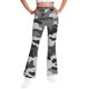 thumbnail image 2 of Pantalones largos con estampado de camuflaje para niñas, forro polar cálido, leggings casuales ligeramente acampanados, traje para niñas de 5 a 16 años., 2 of 6