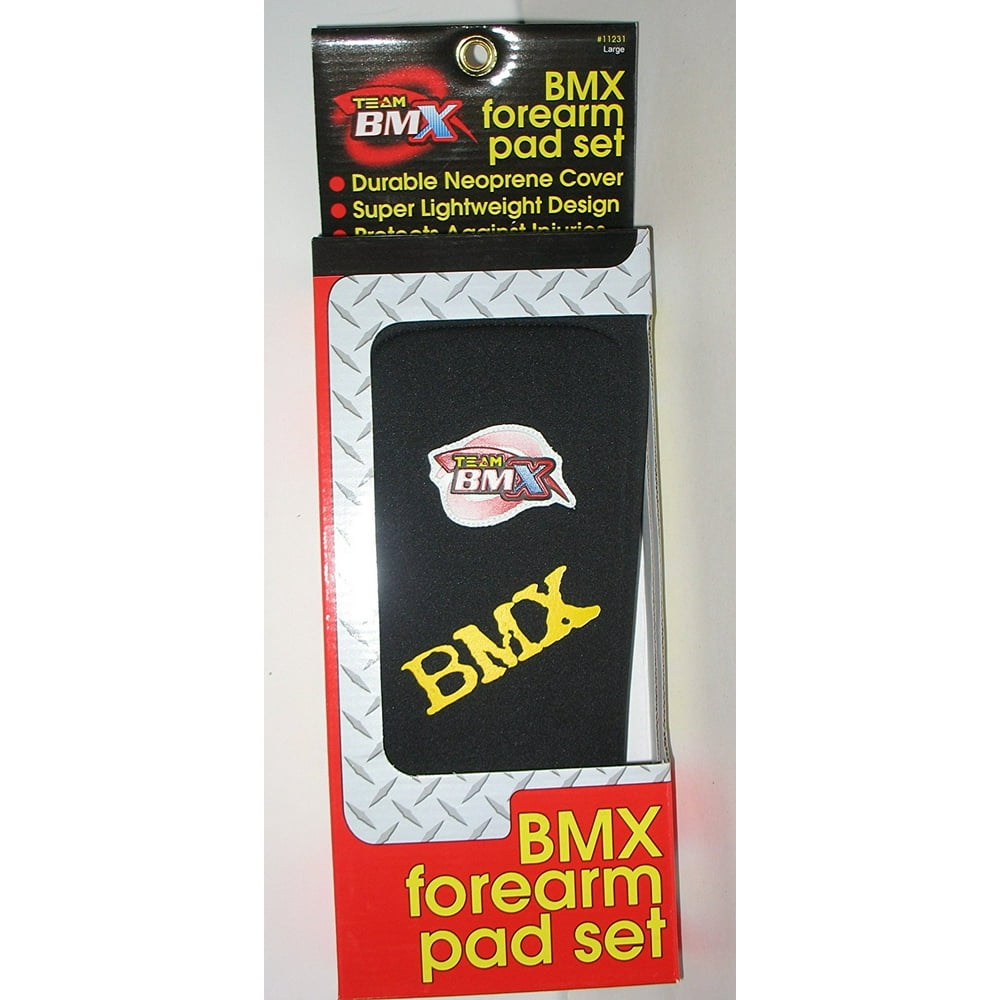 BMX Youth Forearm Pad Set Cycling Protective Gear, Large