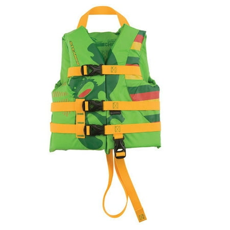 Stearns PFD 5972 Child Antimicrobial Boy Life Jacket in Green