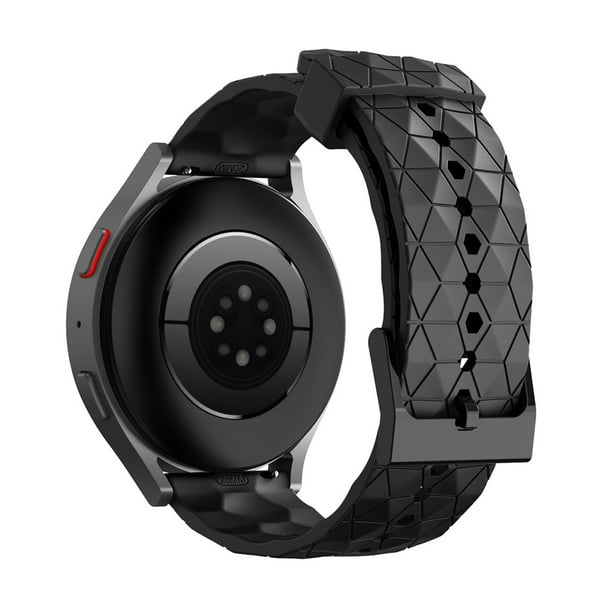 Patrón de fútbol Smart Watch Bands Accesorios de silicona para Samsung Galaxy Watch 5