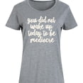 thumbnail image 3 of Instant Message - You Did Not Wake Up to be Mediocre - Women's Any Way Dress, 3 of 7
