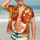 thumbnail image 5 of Camisa hawaiana divertida para hombre, con estampado de hojas de ginkgo y hongos, de manga corta, con botones, para playa, ropa informal de calle para niños y mujeres, 5 of 5