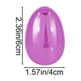 thumbnail image 3 of EWASWON Large Fillable Plastic Easter Eggs for Hunting - 2.36 Inch Shiny Bulk Empty Eggs, Reusable for Easter Basket Stuffers & Party Favors (X Count), 3 of 8