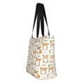 thumbnail image 2 of Haiem Cartoon Corgi Pattern Shoulder Bag - Durable and Spacious Tote Bag,Versatile Shopping Bag, 2 of 7