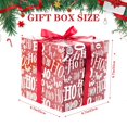 thumbnail image 2 of Set navideño Gift Boxes JWSCYSY, 4 unidades, 22 cm, cuadrado mediano, 2 of 7