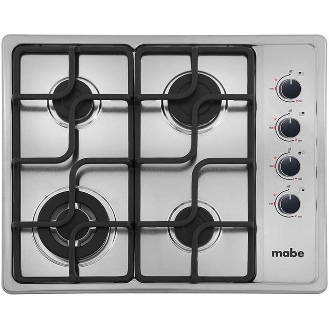 Parrilla Gas Empotre Mabe PM6005I1 4 Quemadores 60 CM