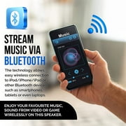 Philips CD Soundmachine Portable Boombox, Mega Bass Reflex Stereo Sound System with NFC, Bluetooth, FM, MP3