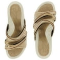 thumbnail image 5 of GP Signature Slide Sandals for Women: 7534 Tan-22, EU41 (US Size 10-10.5), 5 of 7