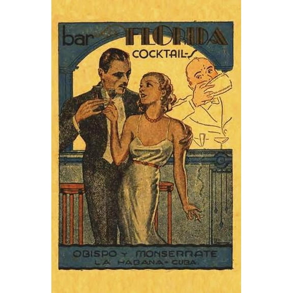 Bar La Florida Cocktails 1935 Reprint (Paperback)