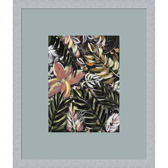 Great Art Now Dark Palms II by Roey Ebert, Framed Wall Art, 17W x 20.25H
