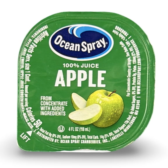 Ocean Spray Ocean Spray Apple Juice Mini To Go Cups, 24 Pack