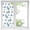 Blue, variant on Green Botanical Fall Window Privacy Film, Pastoral Maple Leaf Autumn Static Cling UV Sun Blocking Heat Control Window Tint Day and Night, Non-Adhesive One Way Windows Privacy Cover 19.6''x39.3''