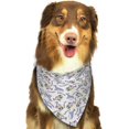 thumbnail image 6 of Naloa Monkey Submarine Captain Dog Bandanas 1PC Washable Triangle Dog Scarfs Premium Durable Fabric, for Small Medium Large Dogs and Cats, 6 of 6