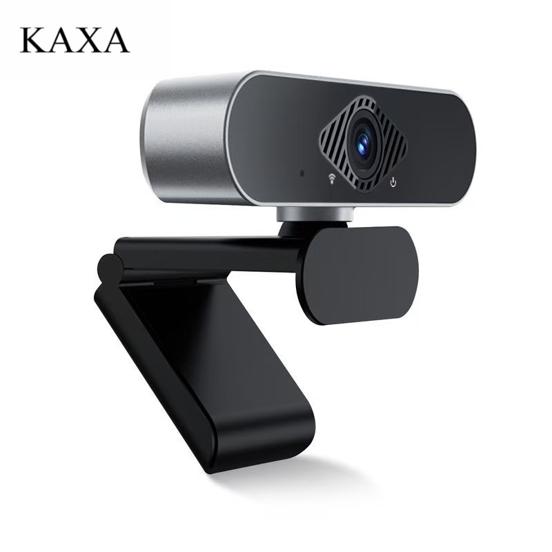 KAXA Camera-760P HD Webcam with Auto Lighting and 360°Rotation