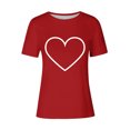 thumbnail image 4 of Womens Tops Dressy Casual V Neck Short Sleeve Womens T Shirts Loose Fit Pack My Orders Placed By Me, 4 of 4
