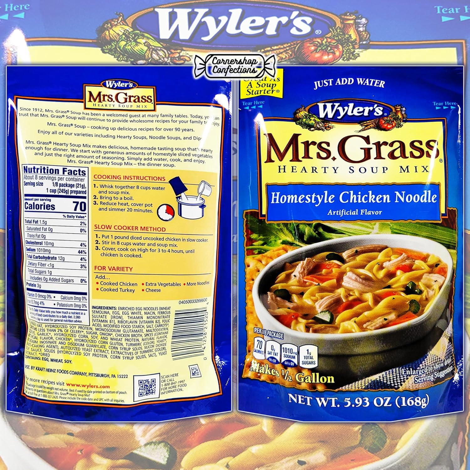 Mrs. Grass Soup Bundle | Soup packs for convenience stores