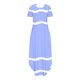 thumbnail image 3 of Vestidos de Verano de Mujer Casual Cuello Redondo Bolsillos de Manga Corta Impresión Vestido Largo, Vestido Ligero de Poliéster para Diario, Fiesta Y Primavera, 3 of 6