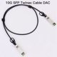 thumbnail image 3 of 4X Cable 10G SFP + Twinax, Cobre de Conexión Directa (DAC) Cable Pasivo 10GBASE SFP para SFP-H10GB-CU1M, , (0.5M), 3 of 5