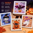 thumbnail image 5 of 4 Pack Halloween Diamond Art Kits for Age 8,DIY Easy Gem Painting Kit, 5 of 7