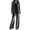 Gray, variant on Women Velour Sweatsuits Sets Lounge Set 2 Piece Sweatsuit Crew Neck Sweatshirt and Sweatpant Velvet Jogging Suit Wine