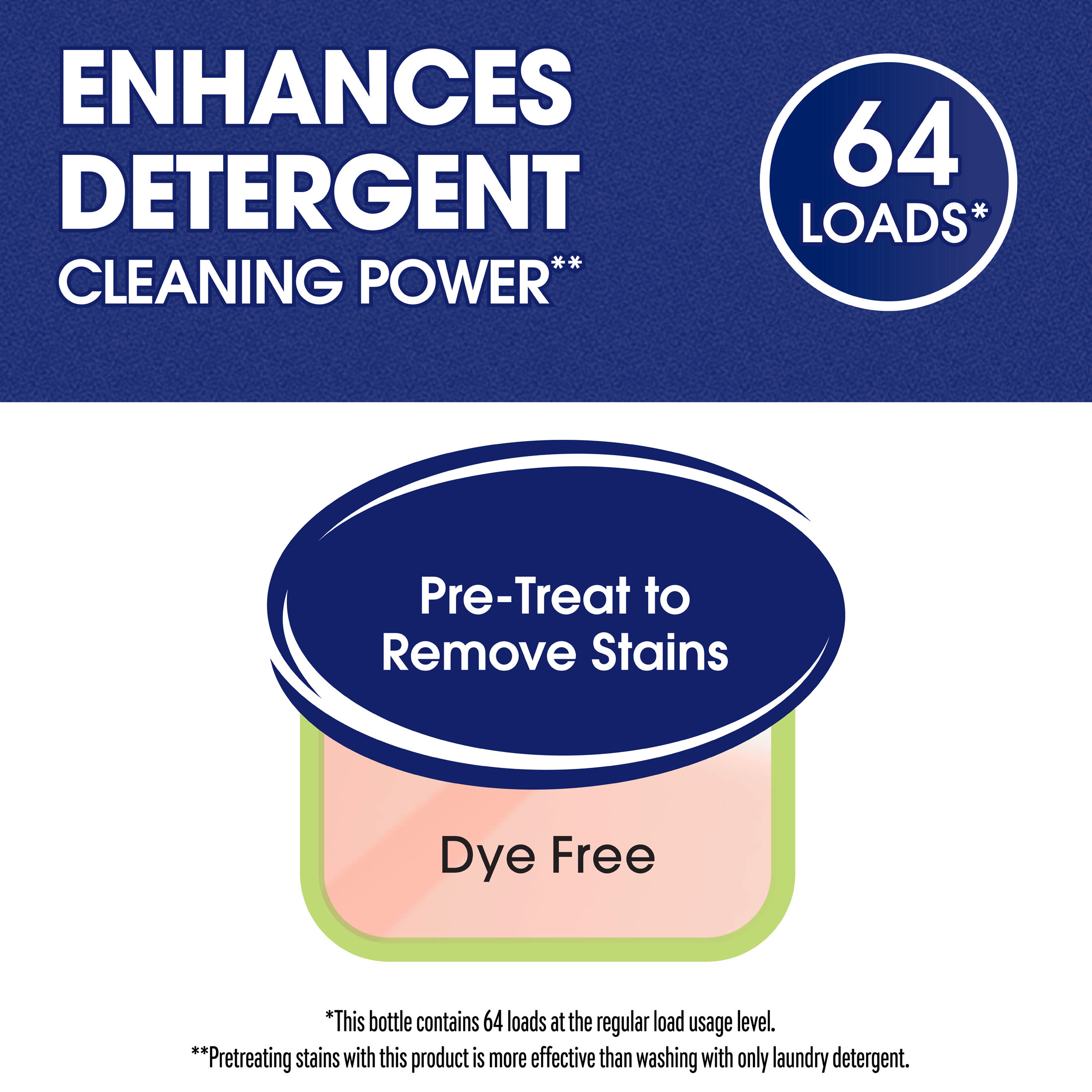 Great Value Laundry Stain Remover & Color Booster, 88 oz photo 3