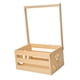 thumbnail image 3 of Cesta de almacenamiento para regalos de baby shower, caja de regalo para armario, cesta resistente para bebé hecha a mano con asa, caja de bienvenida, 3 of 9