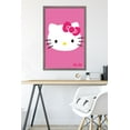thumbnail image 6 of Hello Kitty - Face Wall Poster, 22.375" x 34", Framed, 6 of 6
