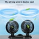thumbnail image 3 of Pequeño Ventilador De Refrigeración Para Coche De Dos Cabezales Ventilador De Refrigeración Por Viento Ajustable Ventilador De Refrigeración Portátil De Gran Potencia Ventilador De Refrigeración Guardurnaity VI005770-00, 3 of 7