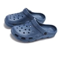 thumbnail image 2 of Zapatos de jardinería unisex Zapatos de jardinería transpirables Adultos Zapatos de jardinería de playa clásicos Zapatillas Sandalias 40 Azul oscuro, 2 of 12