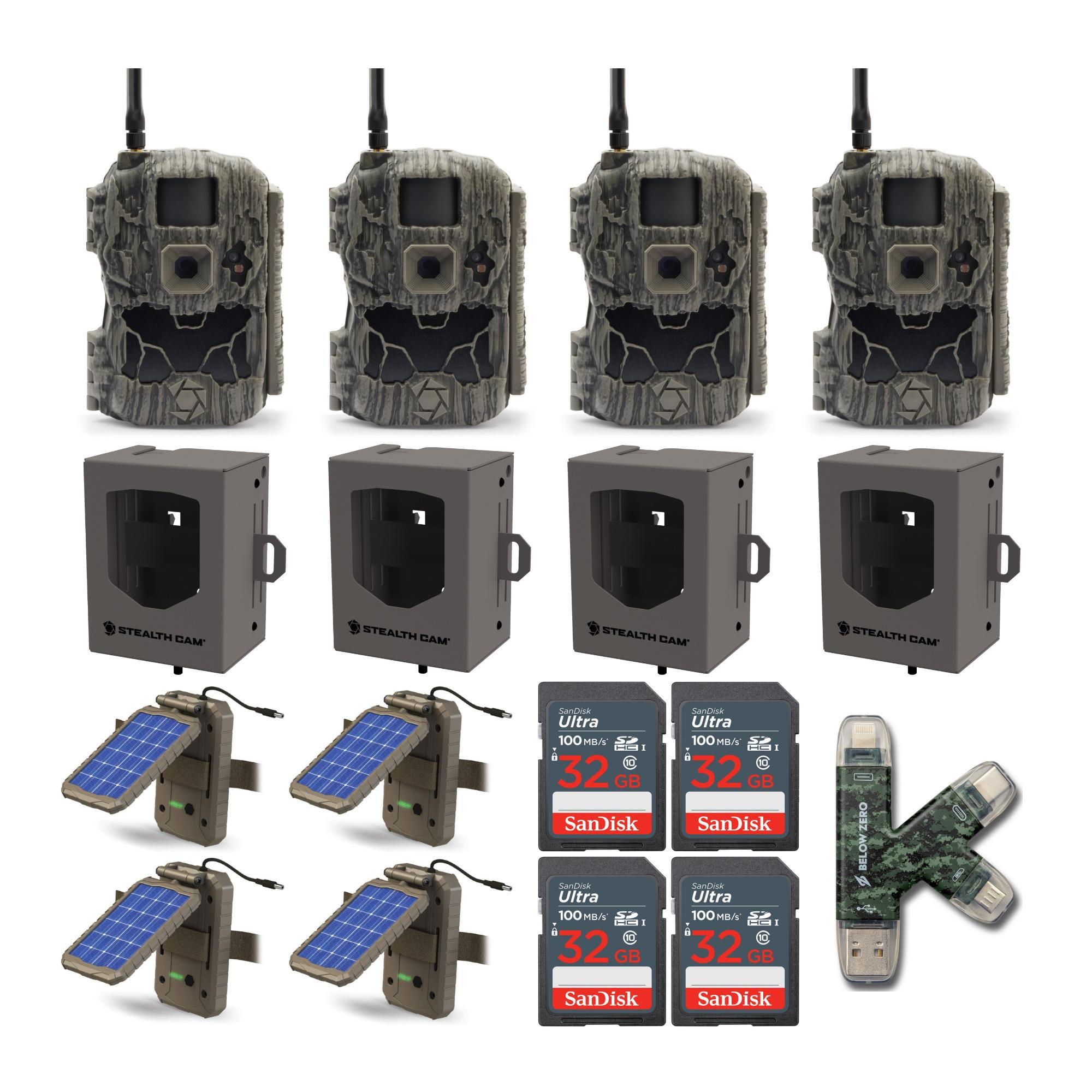 Stealthcam DS4K Transmit Cellular Trail Camera Security and Power