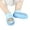 Blue, variant on Baby Toddler Girls Creative Pure Color Grip Socks Gift Newborn Infant and Gripper Socks