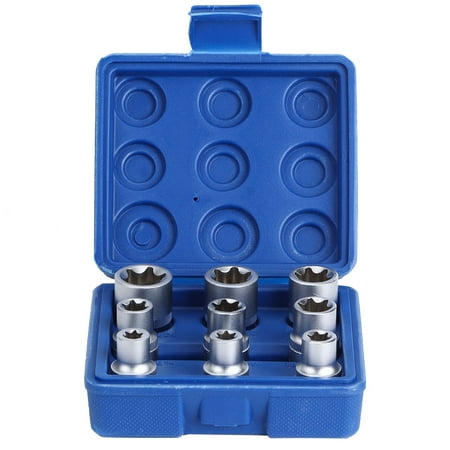 1/2 In. Drive Torx Hex Bit Socket Set (11-Piece - Foto 3