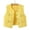 Yellow, variant on Women's Denim Vest Vintage Croppped Waistcoat V-Neck Jean Gilet Botton Vest Khaki M