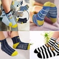 thumbnail image 5 of Toddler Non Slip Socks- 12 Pairs Anti Skid Kids Socks Cute Crew Grips Sock for 1-7 Years Boys Girls Children, 5 of 6