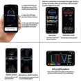 thumbnail image 5 of Led Glasses Led Bluetooth Full Color Luminous Glasses For Parties Festival Christmas Halloween App, 5 of 5