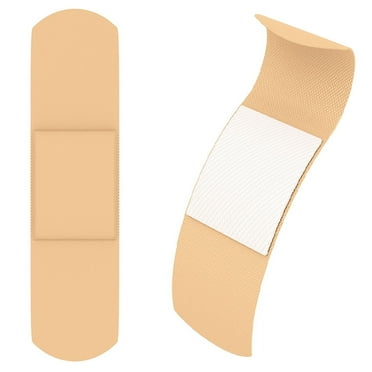 500/Pk Fabric Sterile Sheer  Adhesive Bandages 3/8" x 1.5" Breathability Hypoallergenic Wound Strip Bandages Latex Free