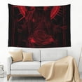 thumbnail image 3 of Gaeub Red Gothic Skeleton Throne Print Tapestry Wall Hanging(60x40 inches),Tapestry Home Decor,Wall Art for Living Room Bedroom Home Decor, 3 of 8