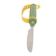 thumbnail image 2 of Ficarrico Cuchillo adaptable para artritis, acero inoxidable, pesado, grueso, evita resbalones, Flexible, fácil agarre, ayuda para comer, 2 of 8
