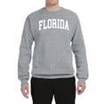 thumbnail image 2 of Wild Bobby State of Florida College Style Unisex Crewneck Sweatshirt, 2 of 6