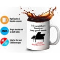 thumbnail image 4 of Musician Mug White 11oz - Neighbors Listen to Good Music - Piano Player Pianist Artist Musician Music Lover, 4 of 7