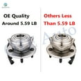 thumbnail image 6 of Front Left Quick Complete Strut-Wheel Hub Bearing For 2005 2006 Jeep Liberty, 6 of 6