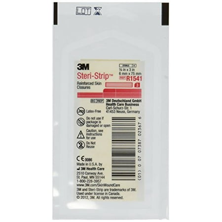 3m Steri Strip Skin Closures 14 X 3 10 Packages Of 31541
