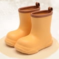 thumbnail image 5 of Edvintorg Toddler Rain Boots Baby Kids Easy-On Lightweight Rainboots Children Waterproof Shoes for Boys Girls 2-9 Years, 5 of 8