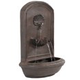 thumbnail image 2 of Sunnydaze Seaside Solar Wall Fountain, 27 Inch Tall - Multiple Options Available, 2 of 7