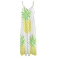 thumbnail image 4 of Lunarable Pineapple Fine Art Sleeveless Dress Summer Dress Woman 2025, 4 of 7
